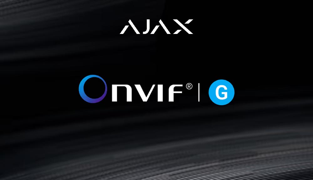 Ajax: Telecamere cablate ed NVR conformi a ONVIF Profilo G