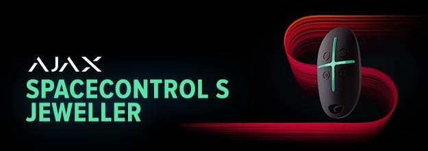 Ajax: SpaceControl S Jeweller è ora disponibile!