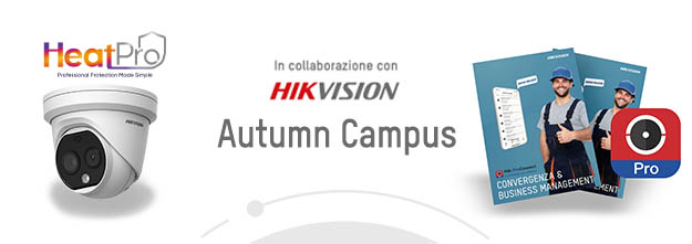 Hikvision Autumn Campus: HeatPro e Hik-PartnerPro