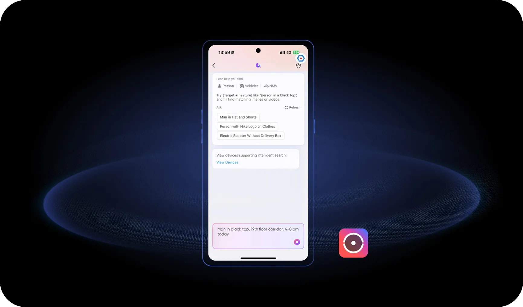 AcuSeek su app HikConnect