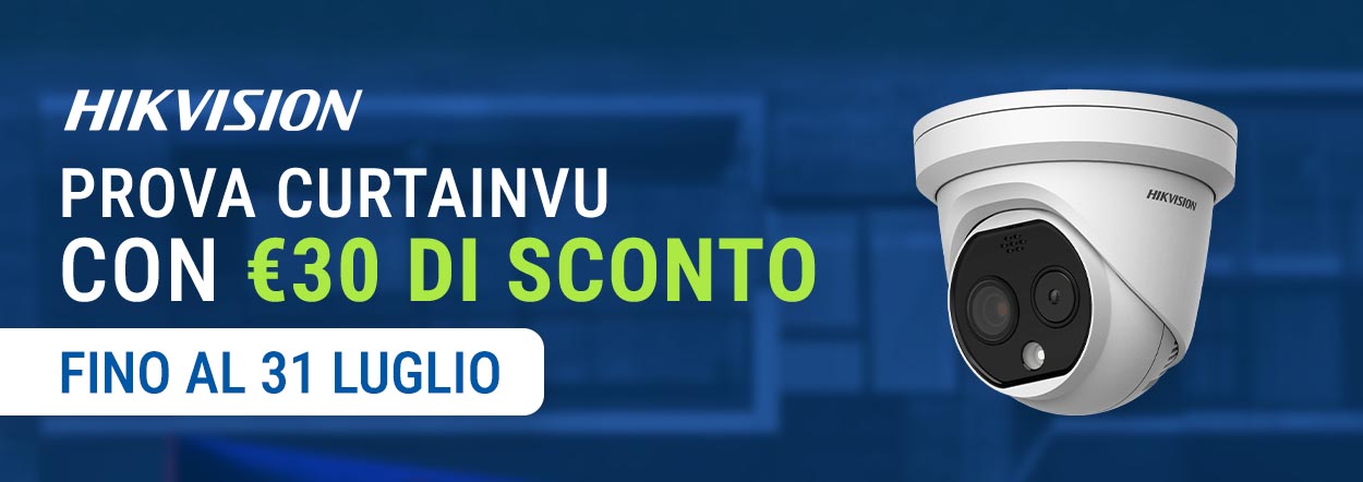 Hikvision: Promo Coupon CurtainVu