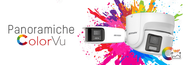 Hikvision: Telecamere Panoramiche ColorVu