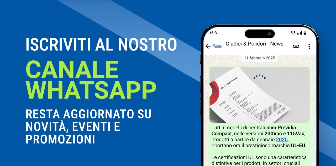 Foto Canale WhatsApp Giudici & Polidori