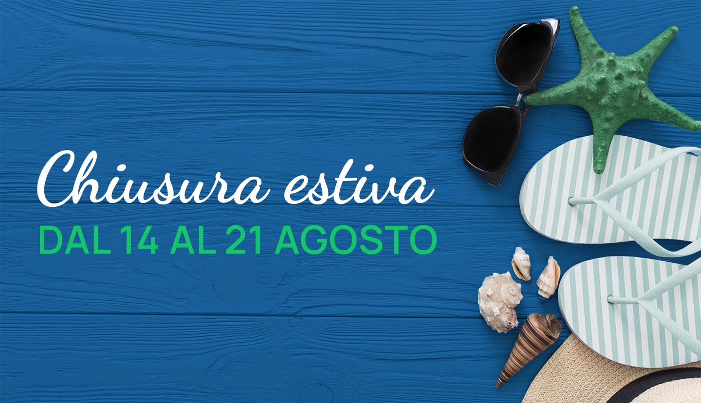 Chiusura estiva 2026