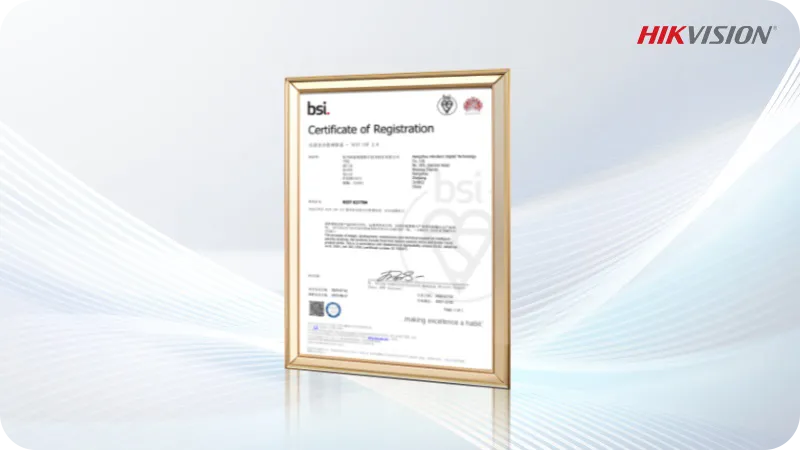 Hikvision ottiene la certificazione NIST CSF 2.0
