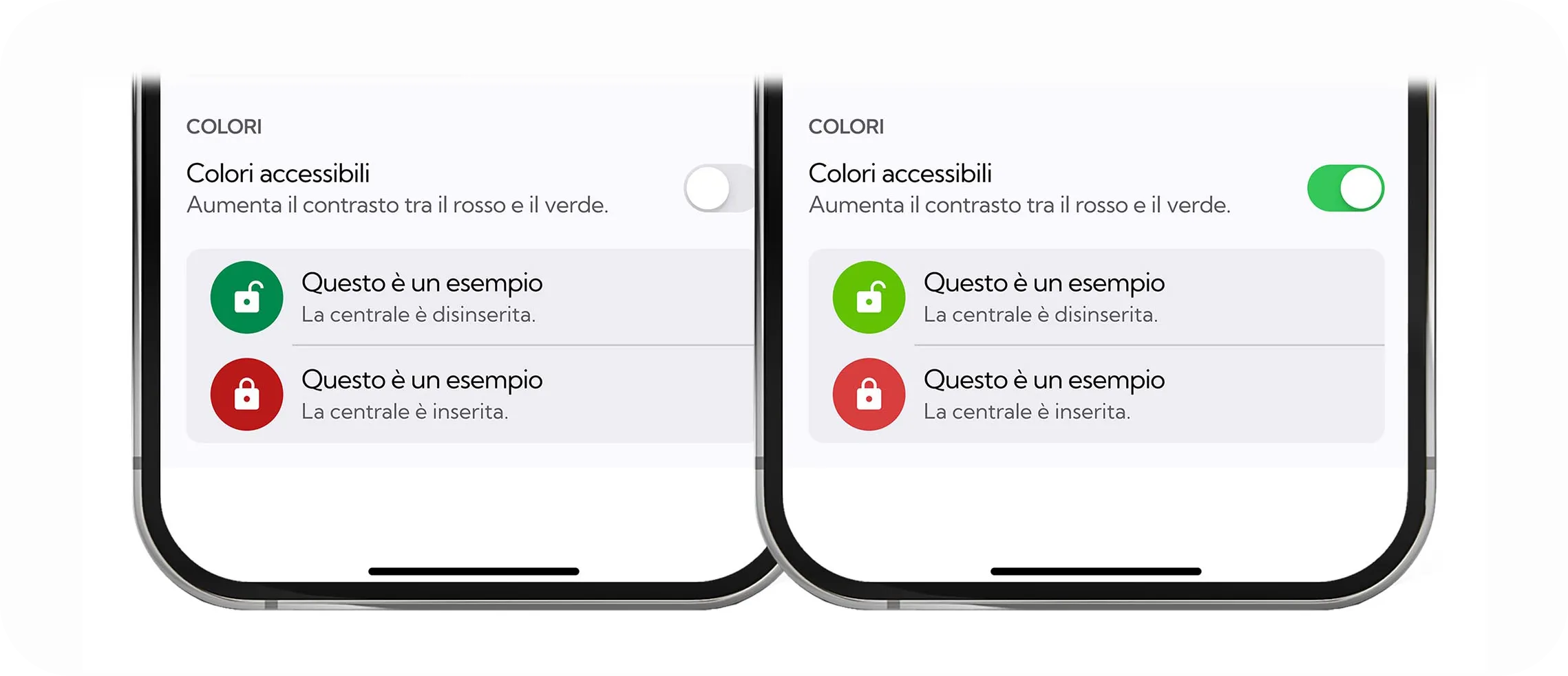 Inim Home Colori Accessibili