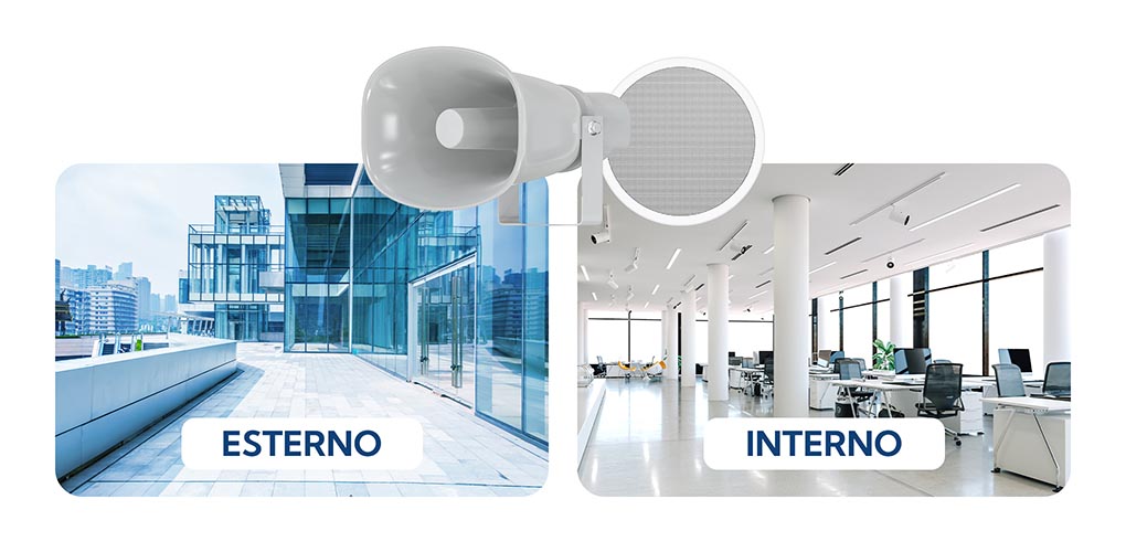 Altoparlanti IP InVista da interno e da esterno