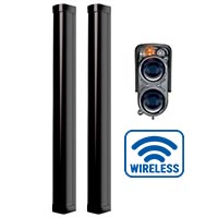 Barriere infrarossi wireless da esterno serie SANDOR SMA WS
