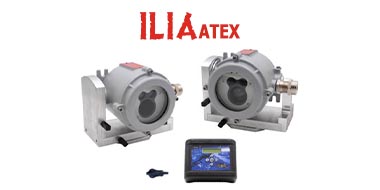 Rivelatore di fumo/fuoco lineare ATEX TX+RX serie ILIA ATEX